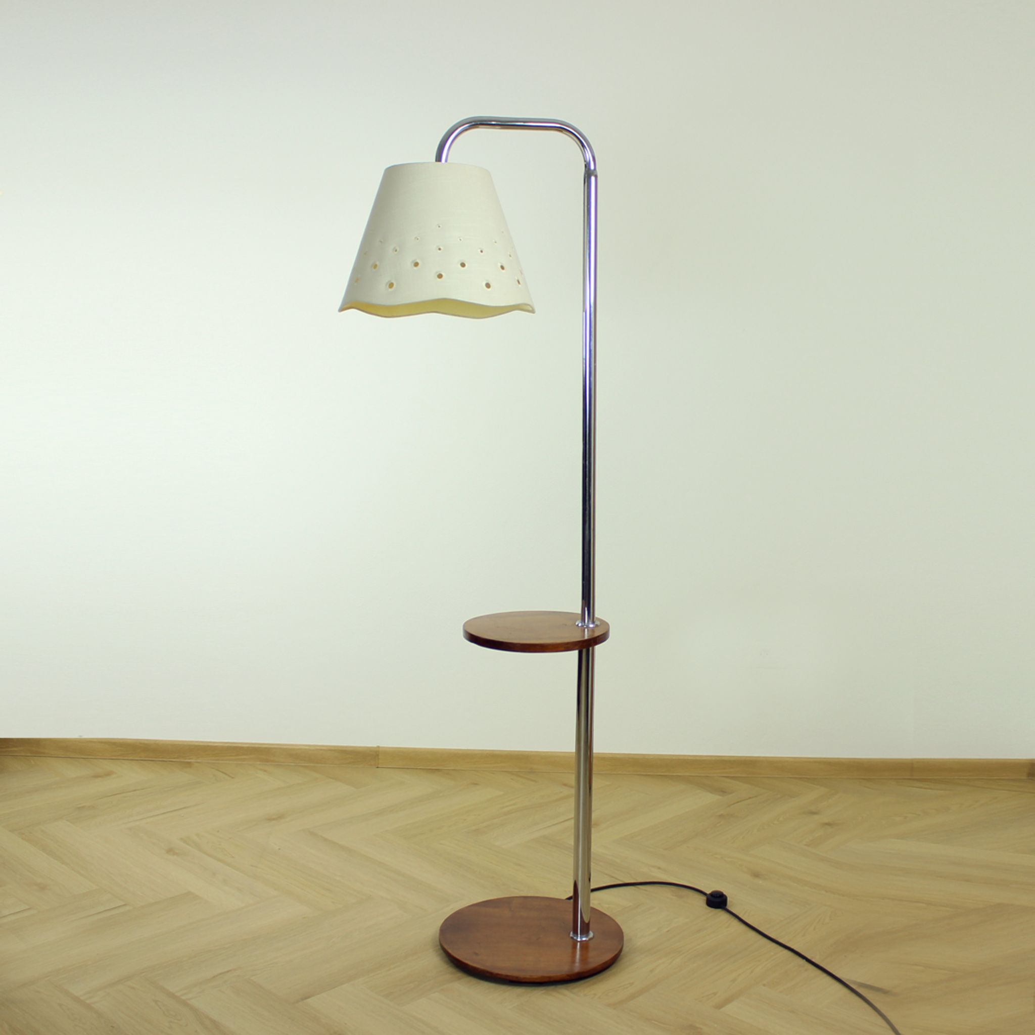 Lampadaire fonctionnalisme par Jindrich Halabala, Tchécoslovaquie 1930s