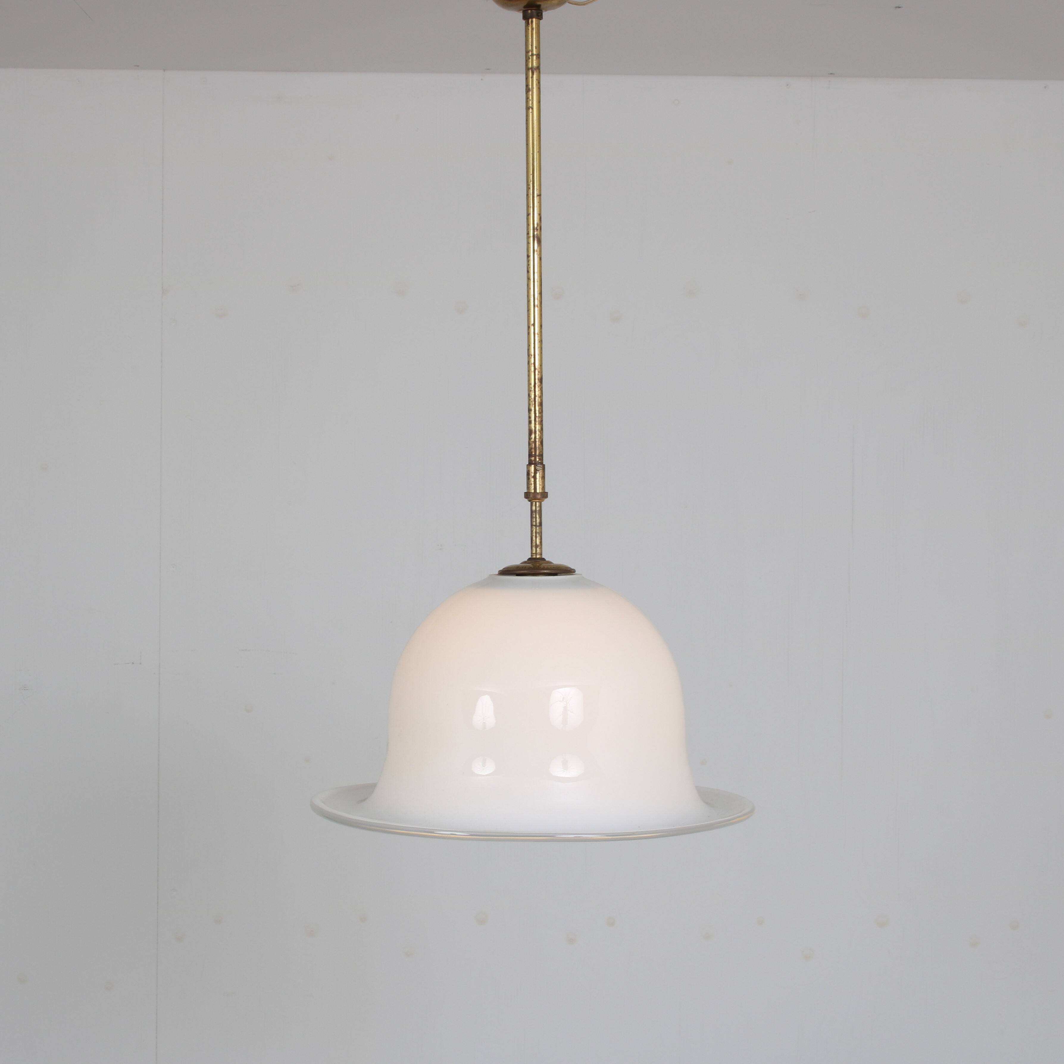 1970s Murano glass hanging lamp, Italy