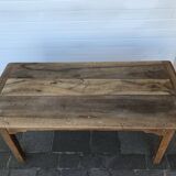 Walnut farmhouse table