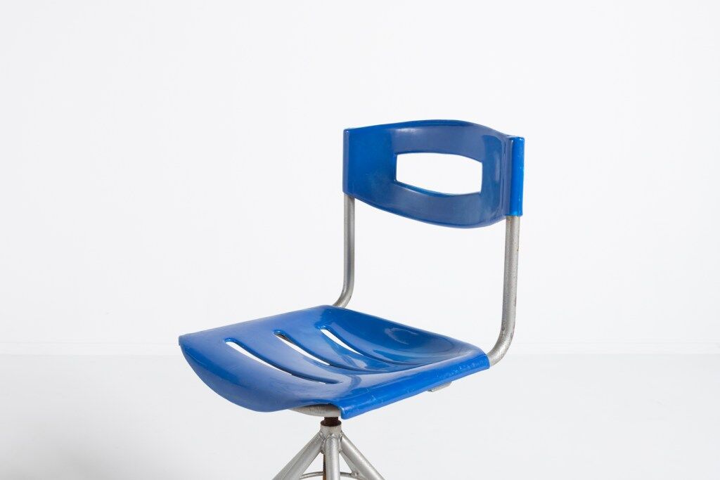 Vintage industrial stool