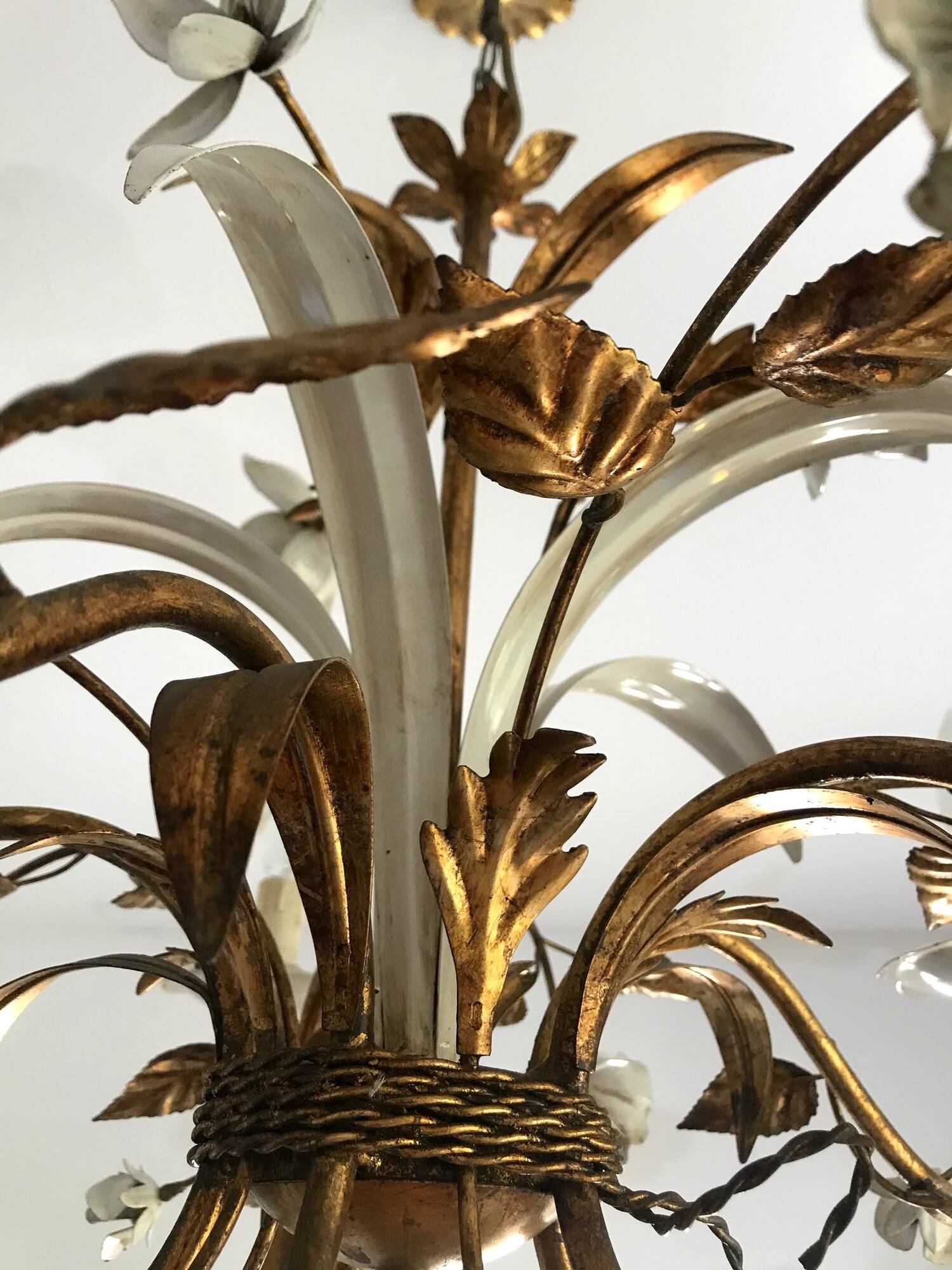 Vintage pendant light by Hans Kogl