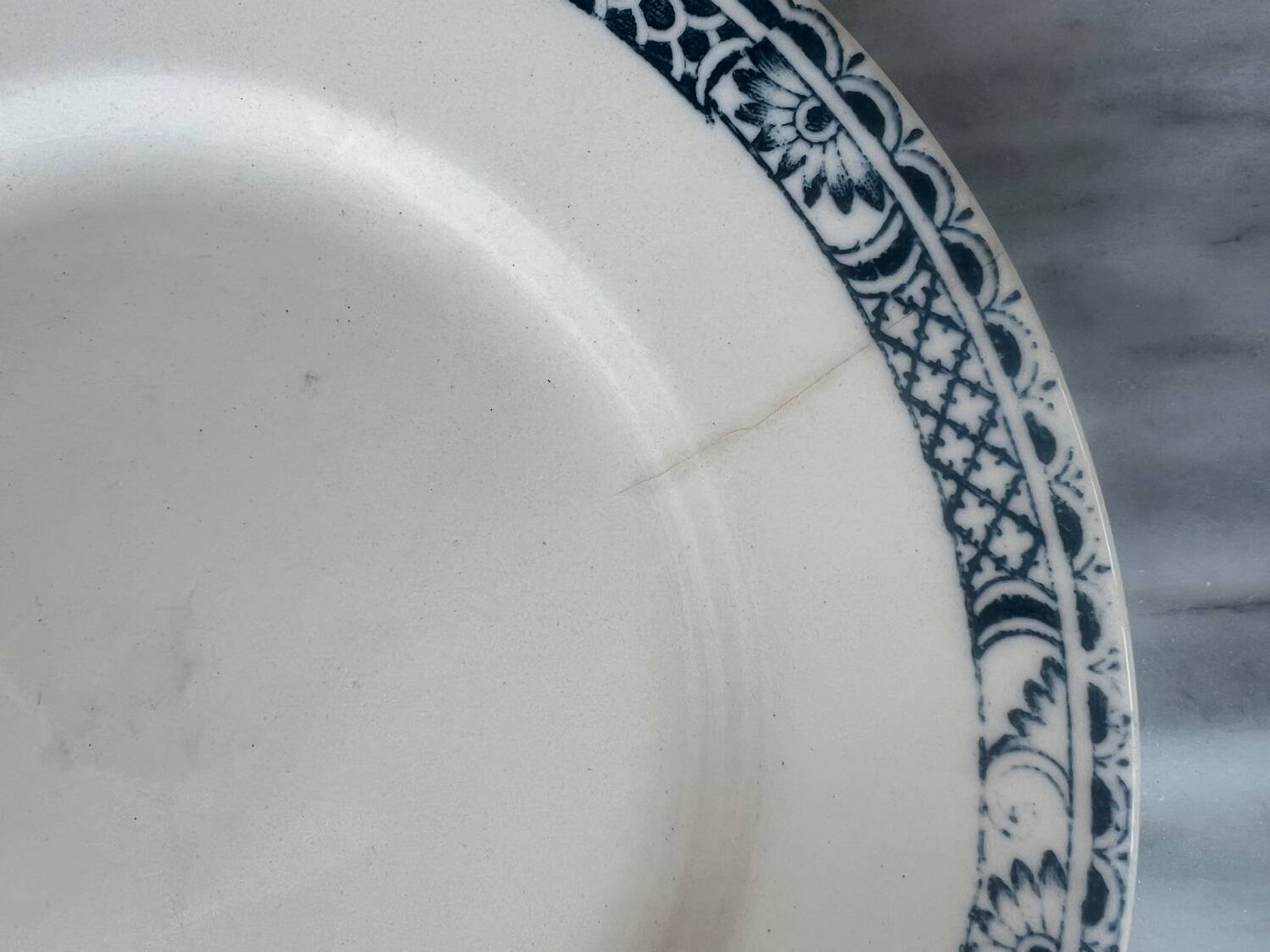 Ironstone plates