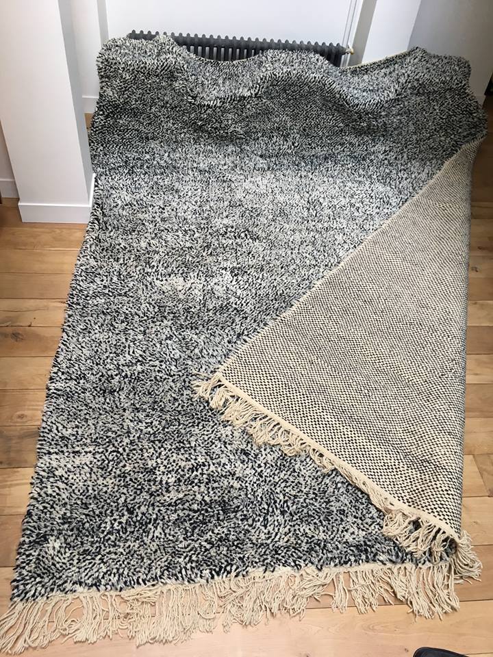 Tapis berbere beni ouarain 257x354cm