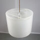 Italian vintage plexiglass pendant lamp, 80s