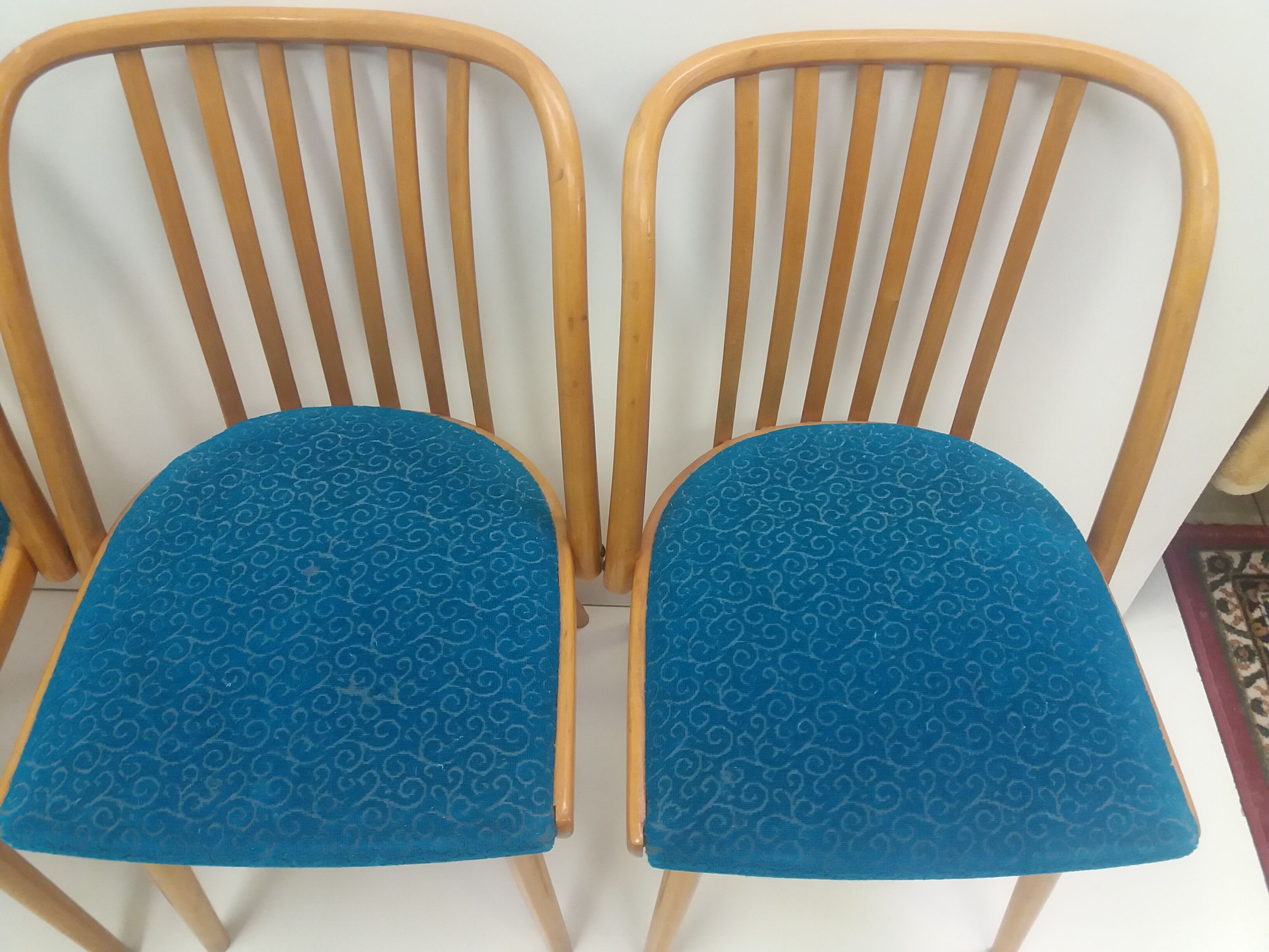 Set of 4 Design retro chair, Antonín Šuman for Ton, Czechoslovakia 1960
