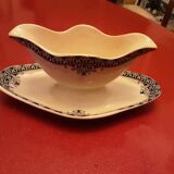Sauce dish earthenware Saint Amand Hamage