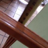 Piano bench end of empire style cane bed