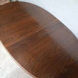 Baumann table + 2 wooden extensions ep 1970