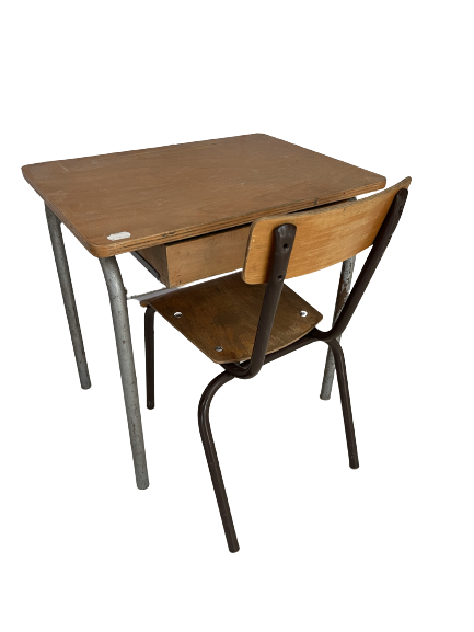 Vintage school desk