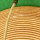 Pencil reed rattan wicker pedant lamp