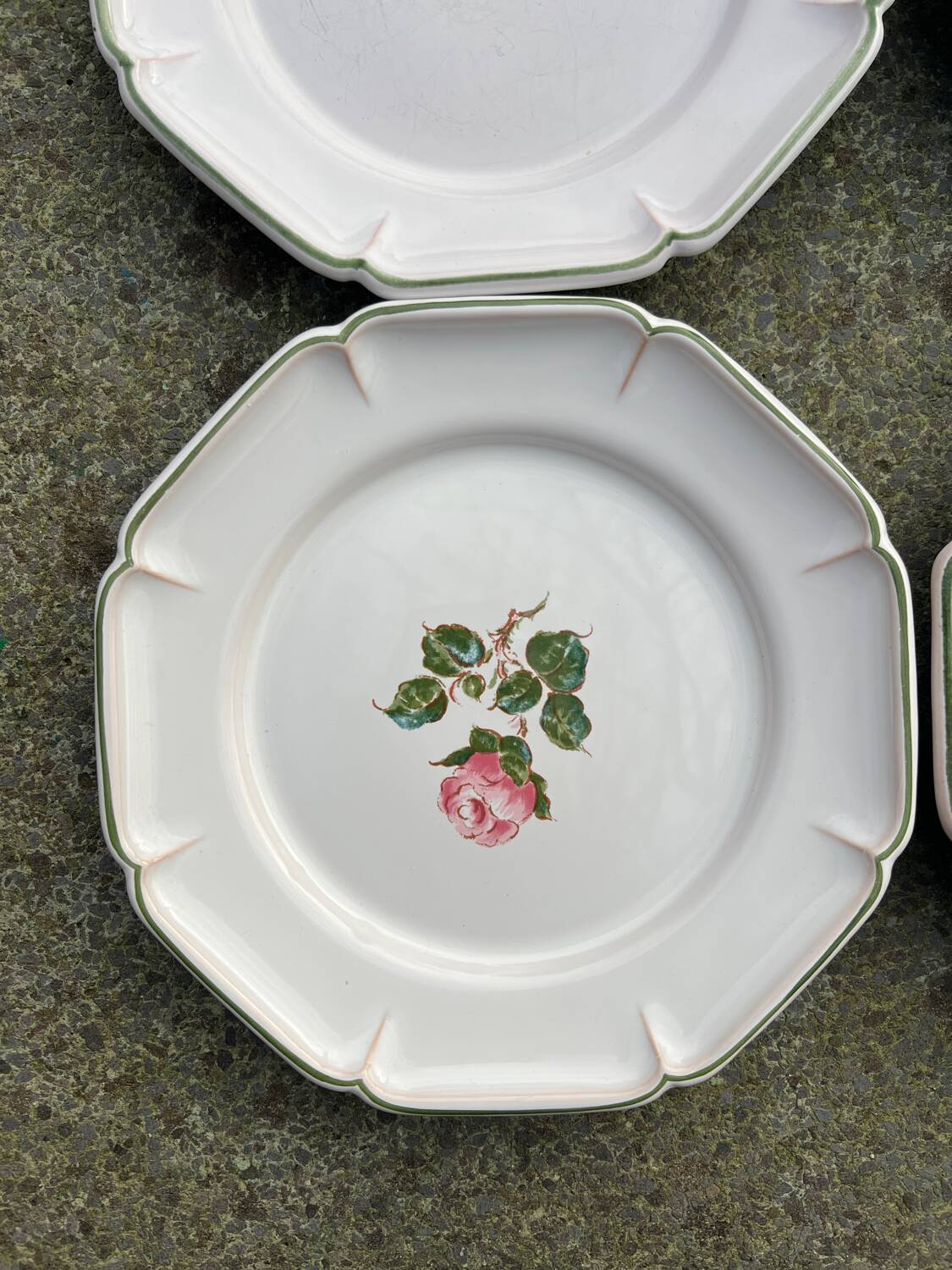 Gien 6 dessert plates