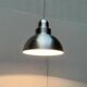 Suspension minimaliste en aluminium sapce age du milieu du siècle, années 1960