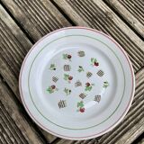 Vintage plates from Lunéville