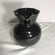 Former enamelled ceramic black pitcher 70s