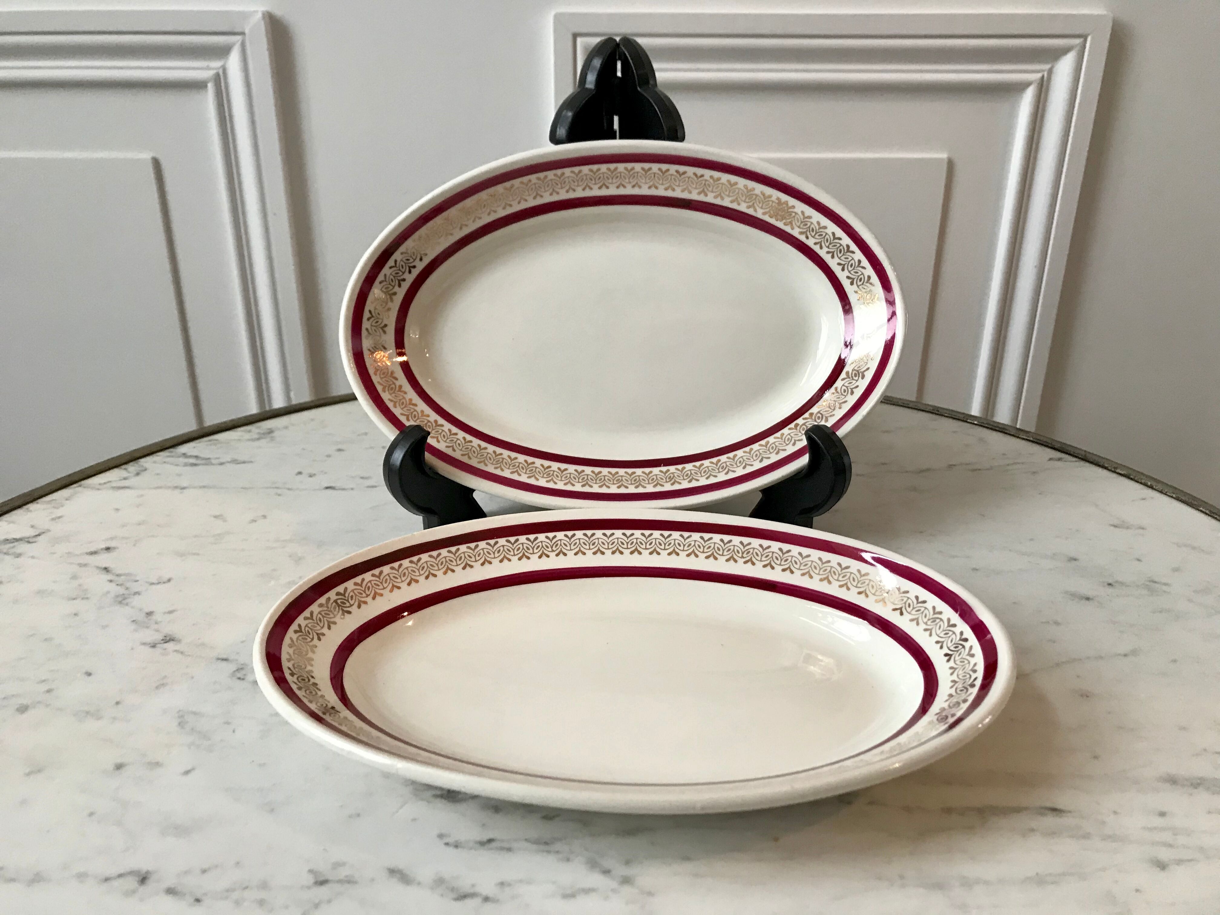 Duo of raviers Gien 50s