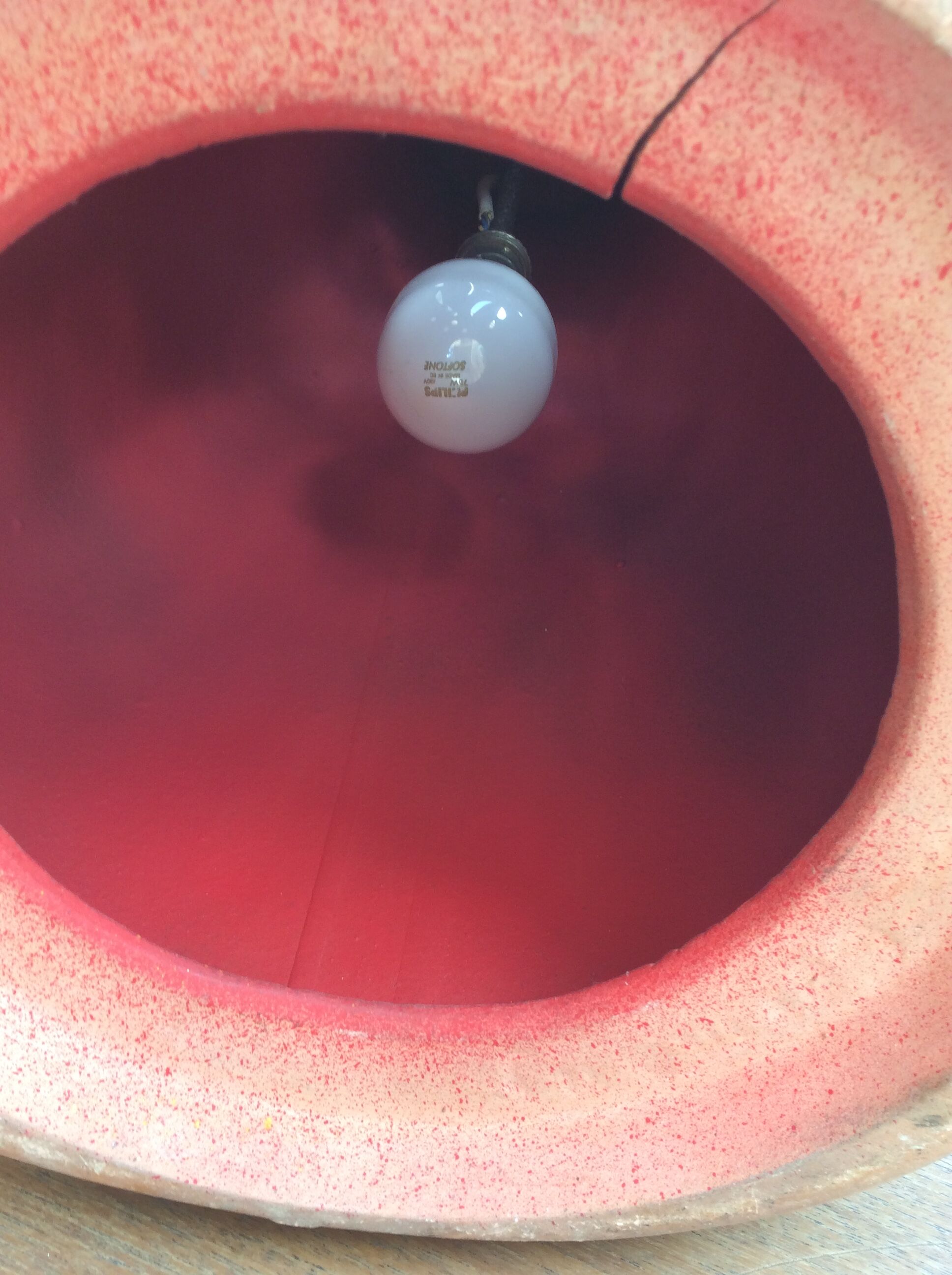 Ceramic floor lamp foot