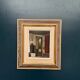 Original Swedish Oil on Canvas – 'Kitchen II' by Osvald Rasmussen – Signed – Vintage and Framed – 41 × 37 cm (16.1" × 14.6")