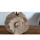 Large 1980s natural stone sculpture lamp.