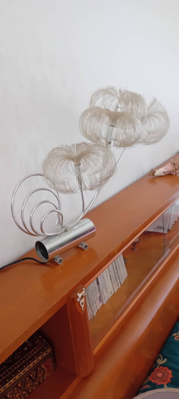 Lampe palmier à fibre optique