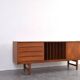 Hi-Fi sideboard in teak mid-century Ulvö by Erik Wørts for Ikea, 1960s.