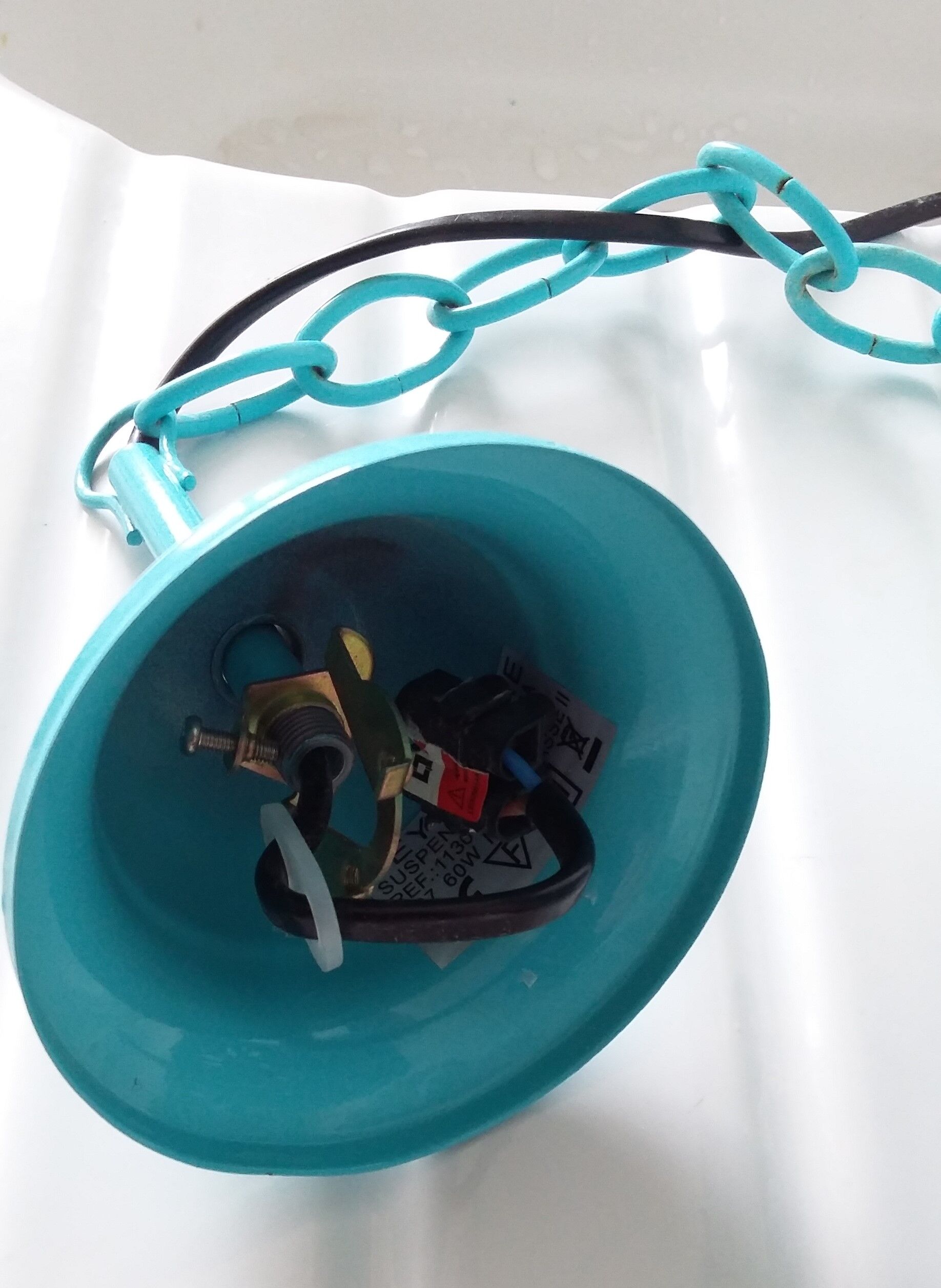 Oriental style lantern chandelier