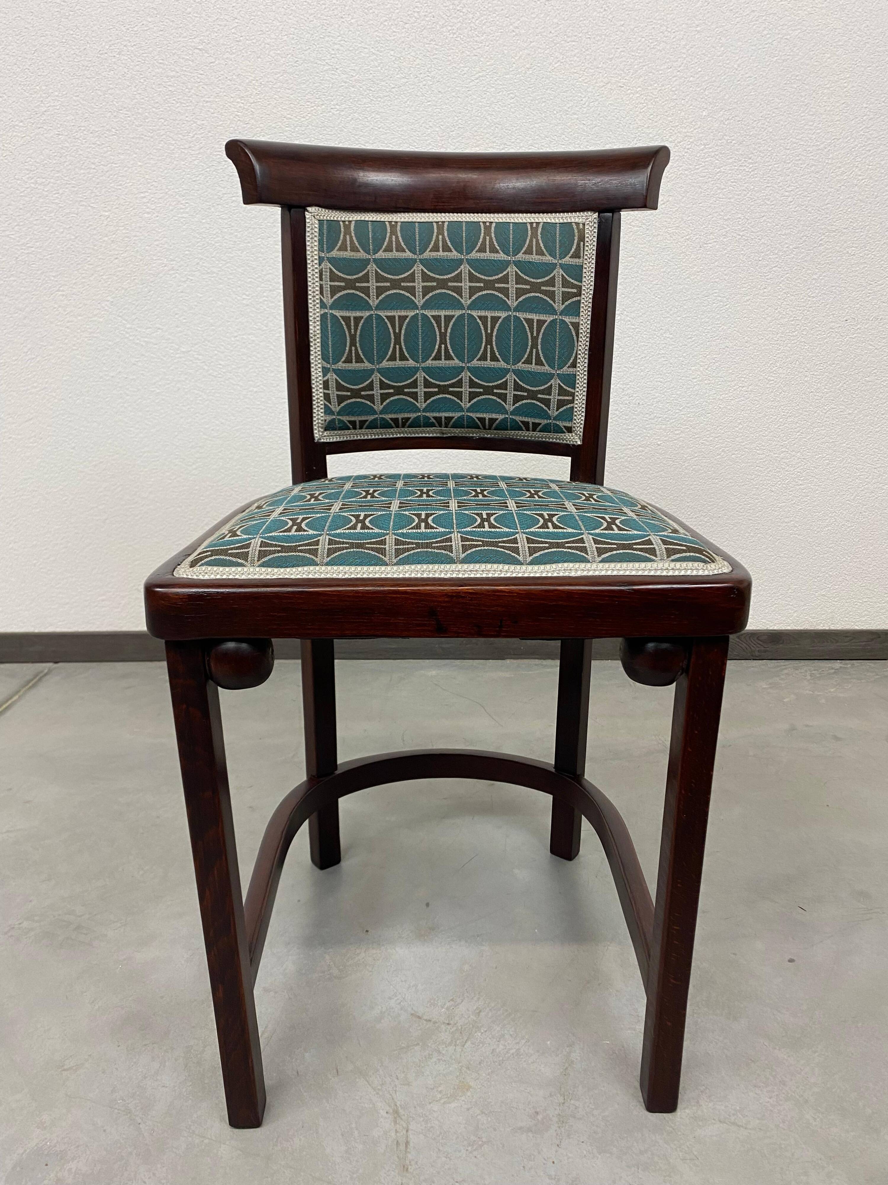 Armchair pair no. 423 by Josef Hoffmann for J&J Kohn