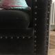 Victor Caravan sofa convertible into dark gray velvet