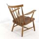 Vintage Dutch design spindle chair