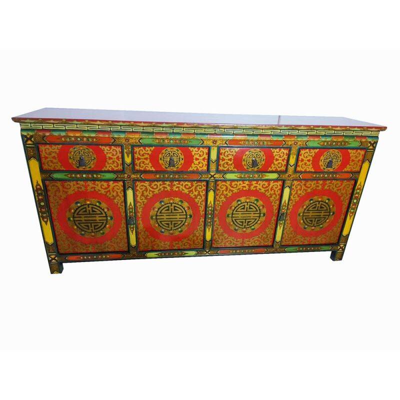 Tibetan buffet - Signs of happiness - Custom manufacturing possible