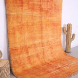 Vintage Moroccan Rug 203 x 281 cm - Handmade Berber Rug - Old Moroccan Rug