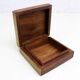 Teak and brass box 1970