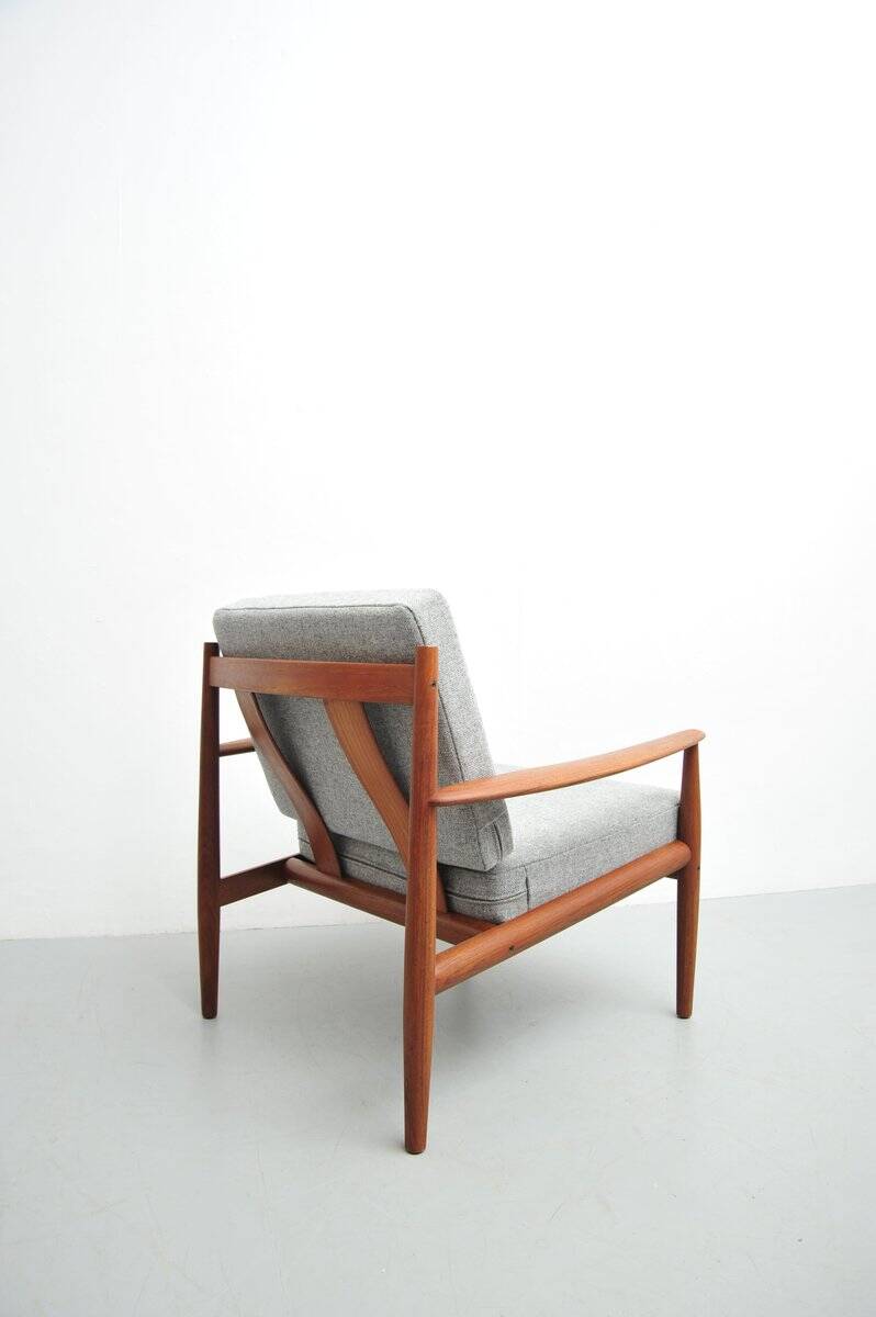 Teak lounge chair by Grete Jalk for France & Son, 1950s