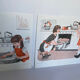 Lot posters "cakes & works"