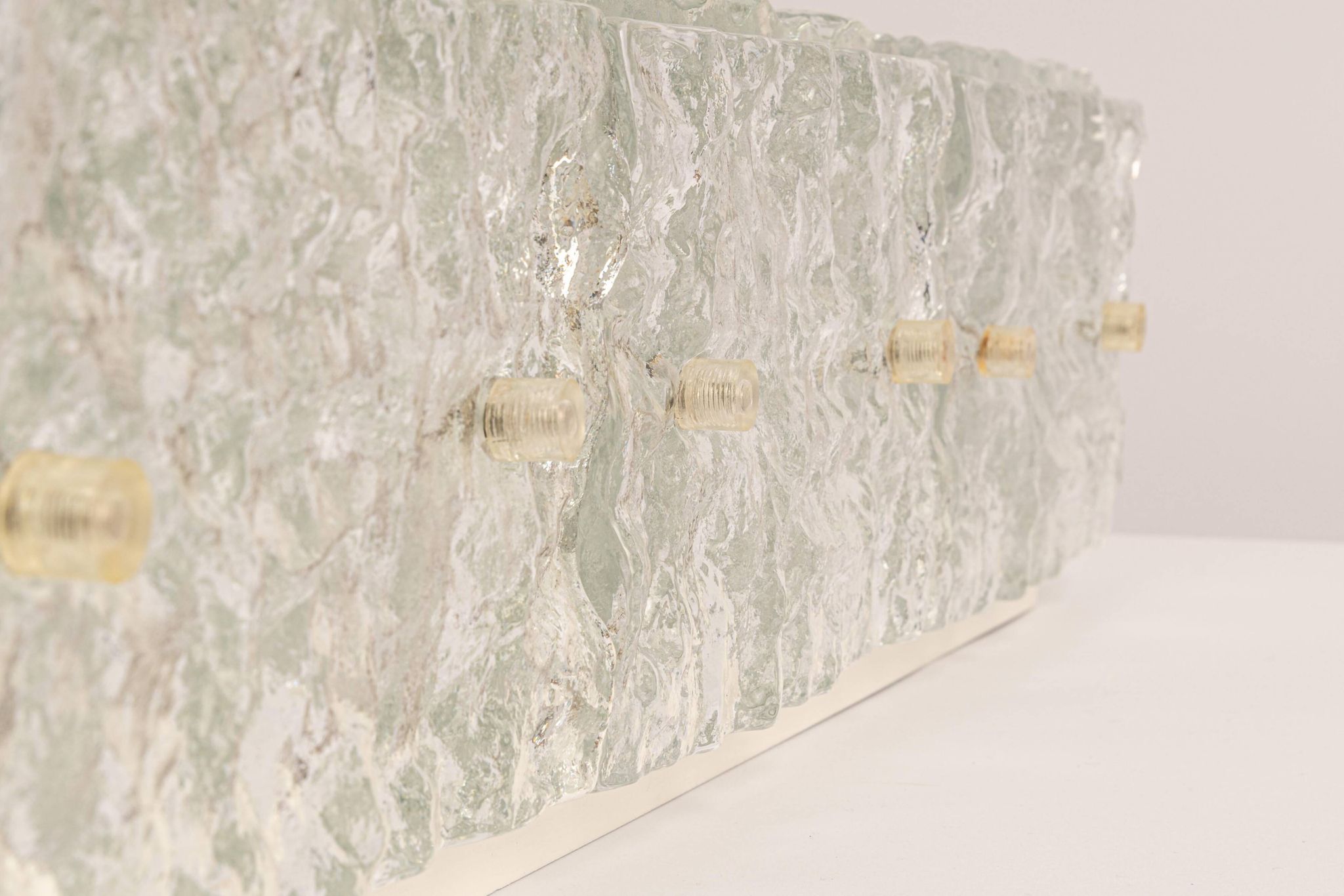 Large Murano glass ceiling light by Kalmar, Austria, 1960s.