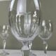 Crystal water glasses