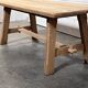 Faded oak table