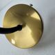 Pair of vintage glass wall lights 1950