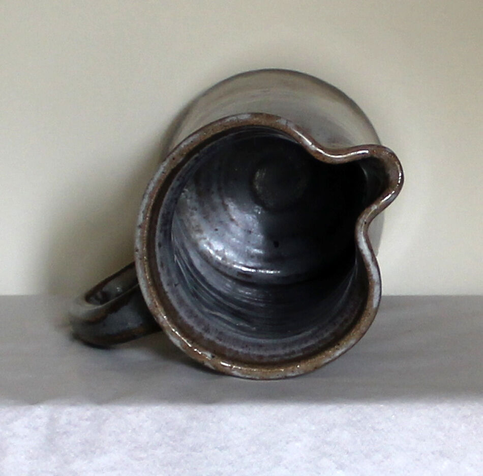 Large stoneware pitcher