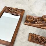 Vestiaire brutaliste années 50