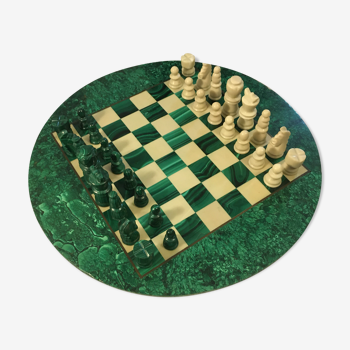 Malachite chess game