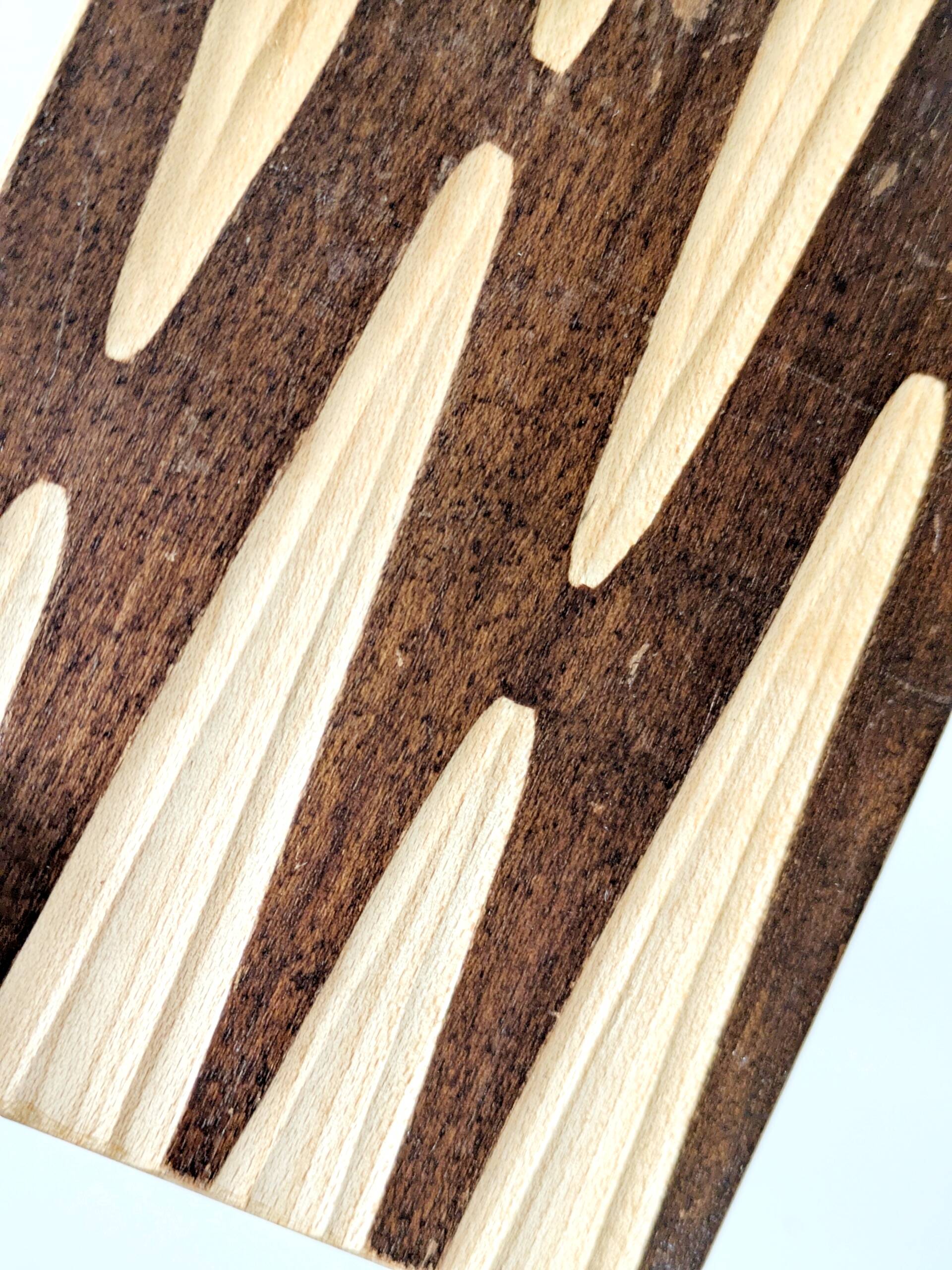 Pair of wooden bookends, Bauhaus style, 1950s