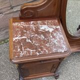 Art Deco period dressing table chest of drawers early 20th century Mahogany Transition style 1920