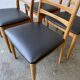 1960s Mid-Century dining table and dining chairs by Schreiber Furniture