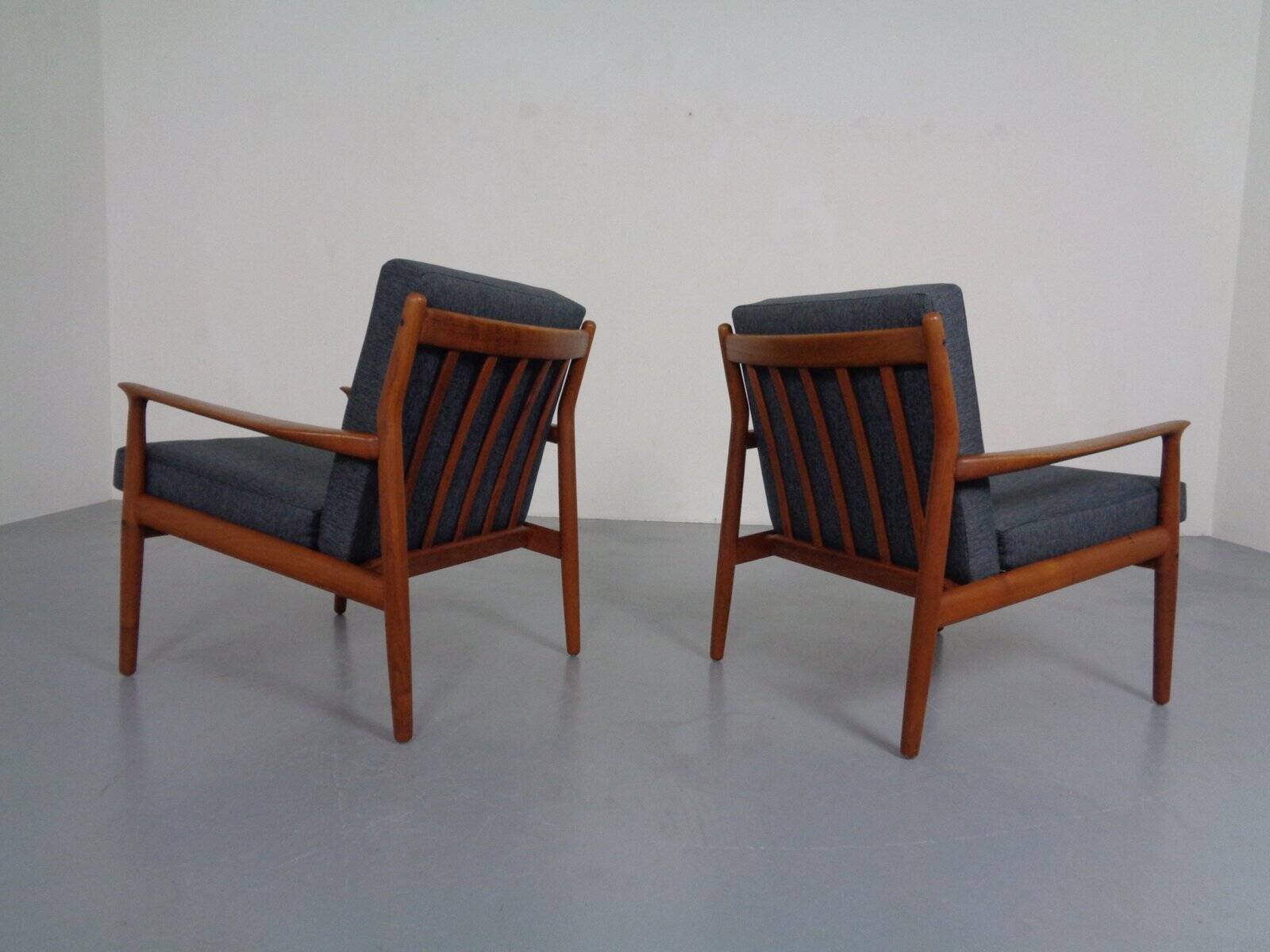 Danish Teak Armchair by Svend Aage Eriksen for Glostrup, 1960s