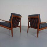 Danish Teak Armchair by Svend Aage Eriksen for Glostrup, 1960s