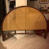 Rattan headboard