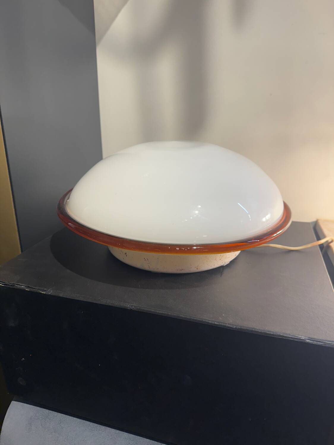 Pair of Leucos “Ronda” wall lights from the 70s