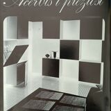 Backlit Bookcase Roberto Monsani for Acerbis 1970s