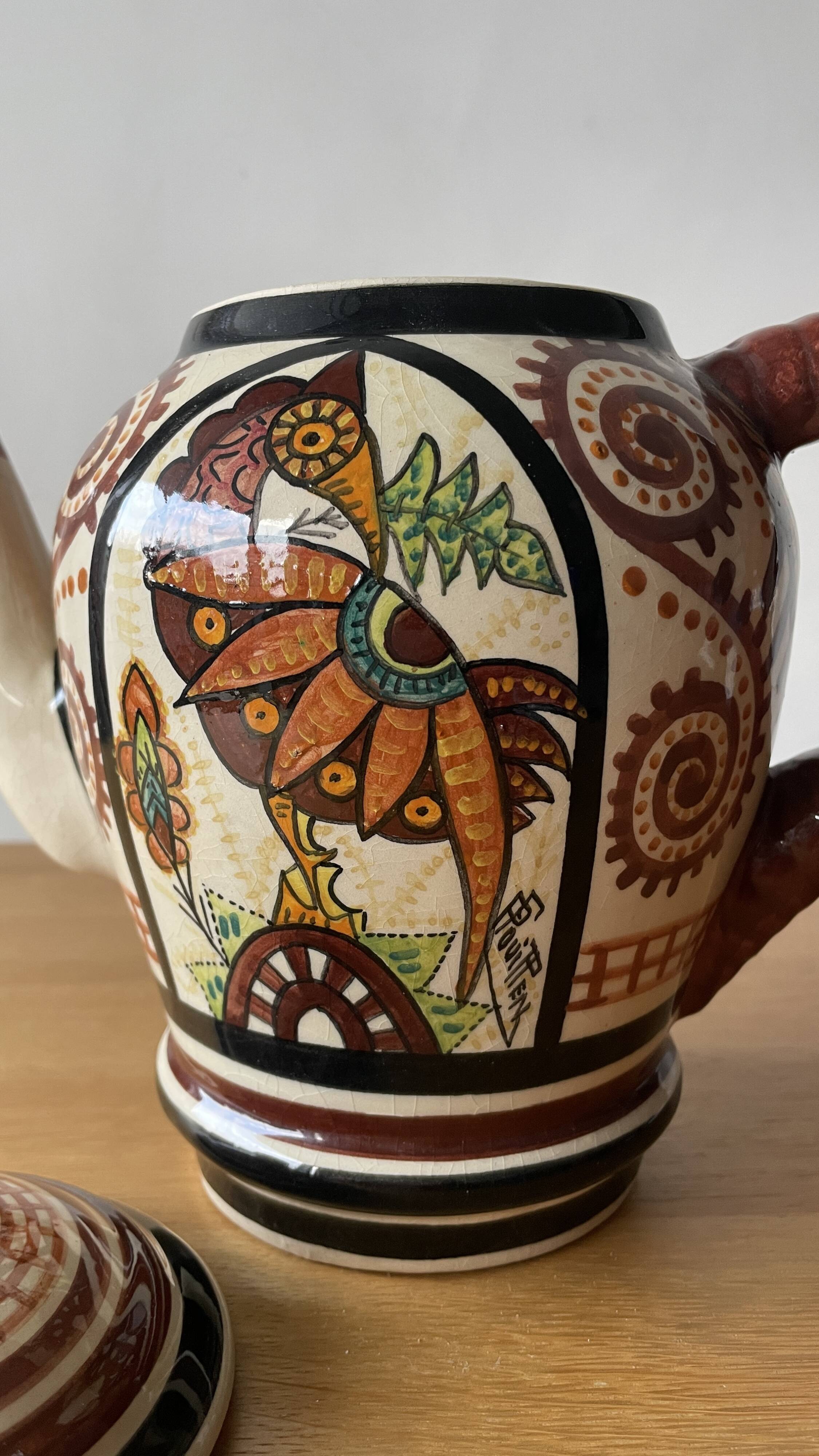 Paul Fouillen Quimper coffee maker