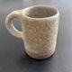 Paire de mugs en grès signées